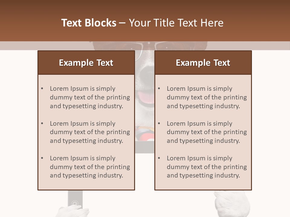 Background Occupation Paper PowerPoint Template