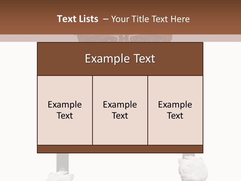 Background Occupation Paper PowerPoint Template