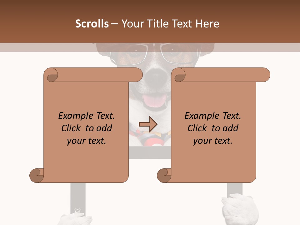 Background Occupation Paper PowerPoint Template