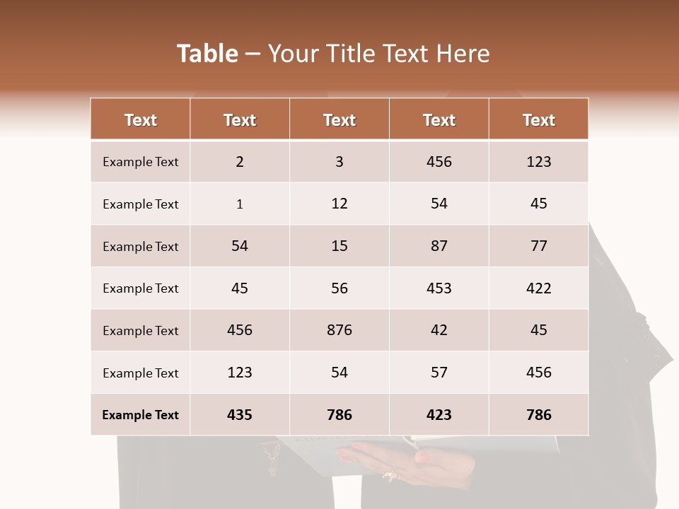 Muslim Women College Cellphone PowerPoint Template