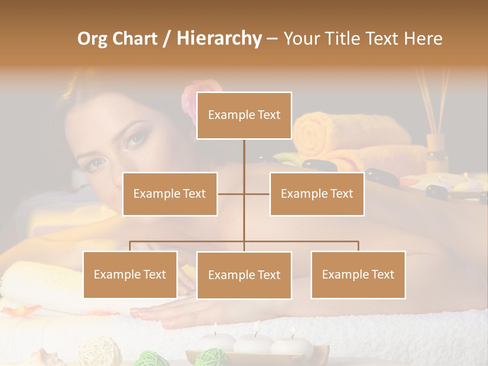 Yellow Candles Relaxation PowerPoint Template