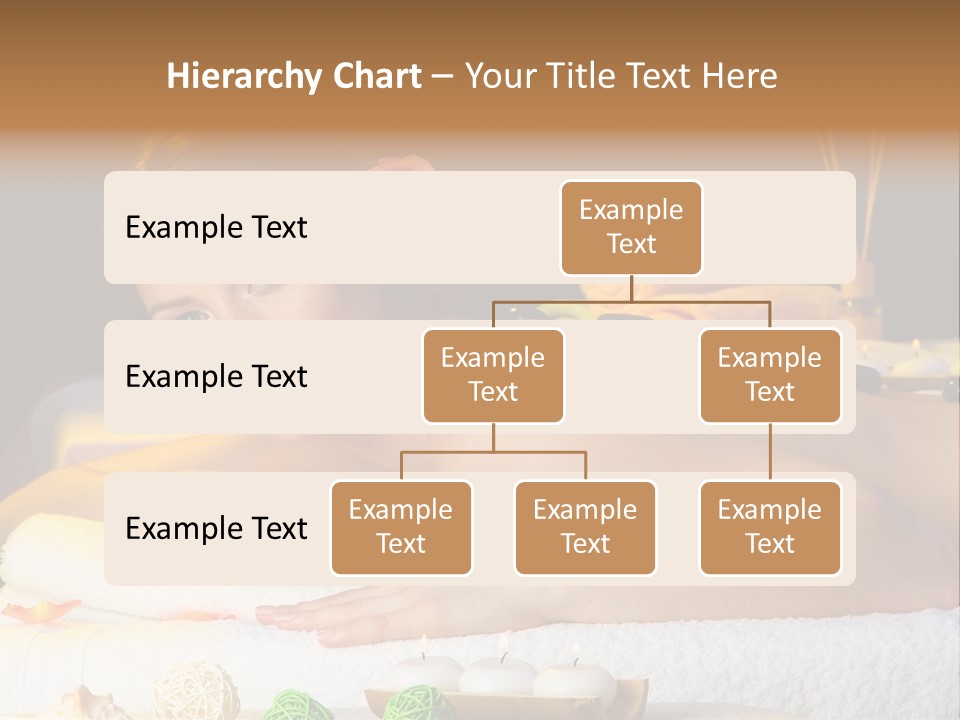 Yellow Candles Relaxation PowerPoint Template