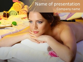 Enjoy Person Beauty PowerPoint Template