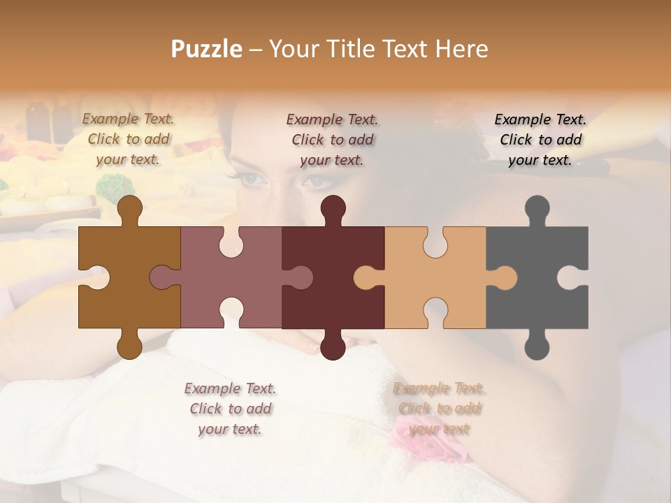 Enjoy Person Beauty PowerPoint Template