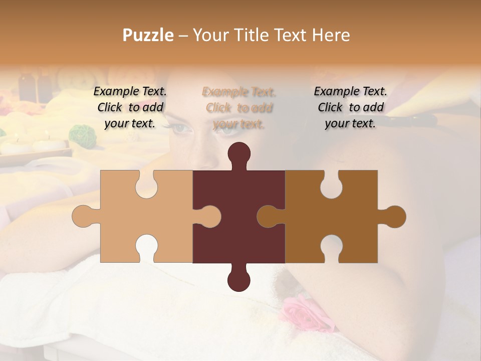 Enjoy Person Beauty PowerPoint Template