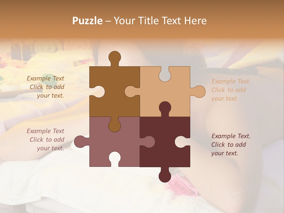 Enjoy Person Beauty PowerPoint Template