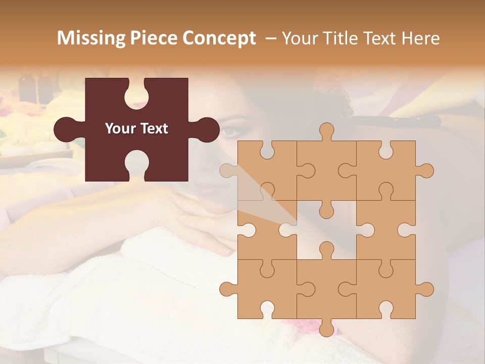 Enjoy Person Beauty PowerPoint Template