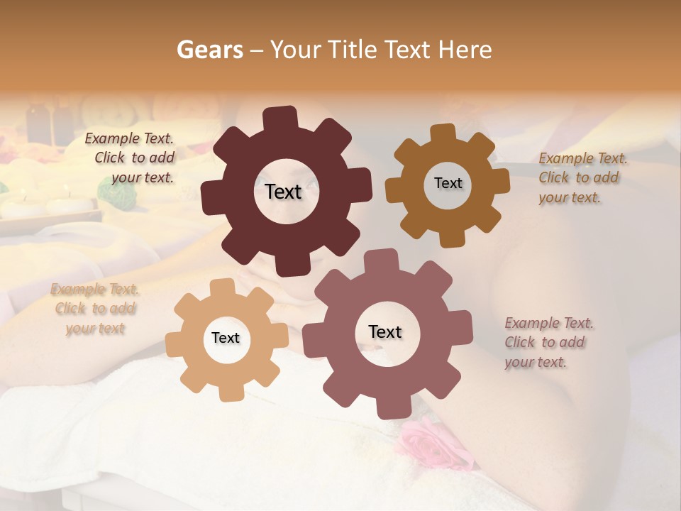 Enjoy Person Beauty PowerPoint Template