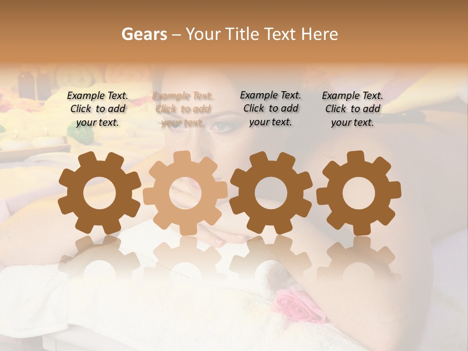 Enjoy Person Beauty PowerPoint Template