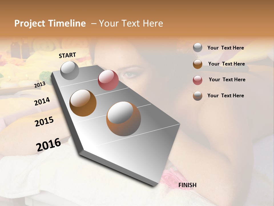 Enjoy Person Beauty PowerPoint Template