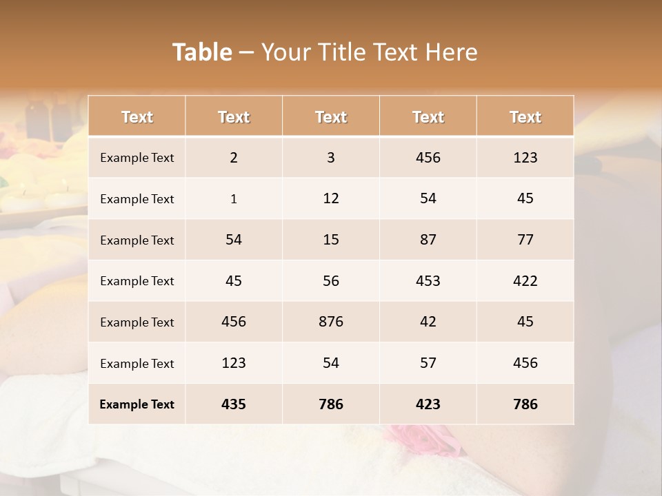 Enjoy Person Beauty PowerPoint Template