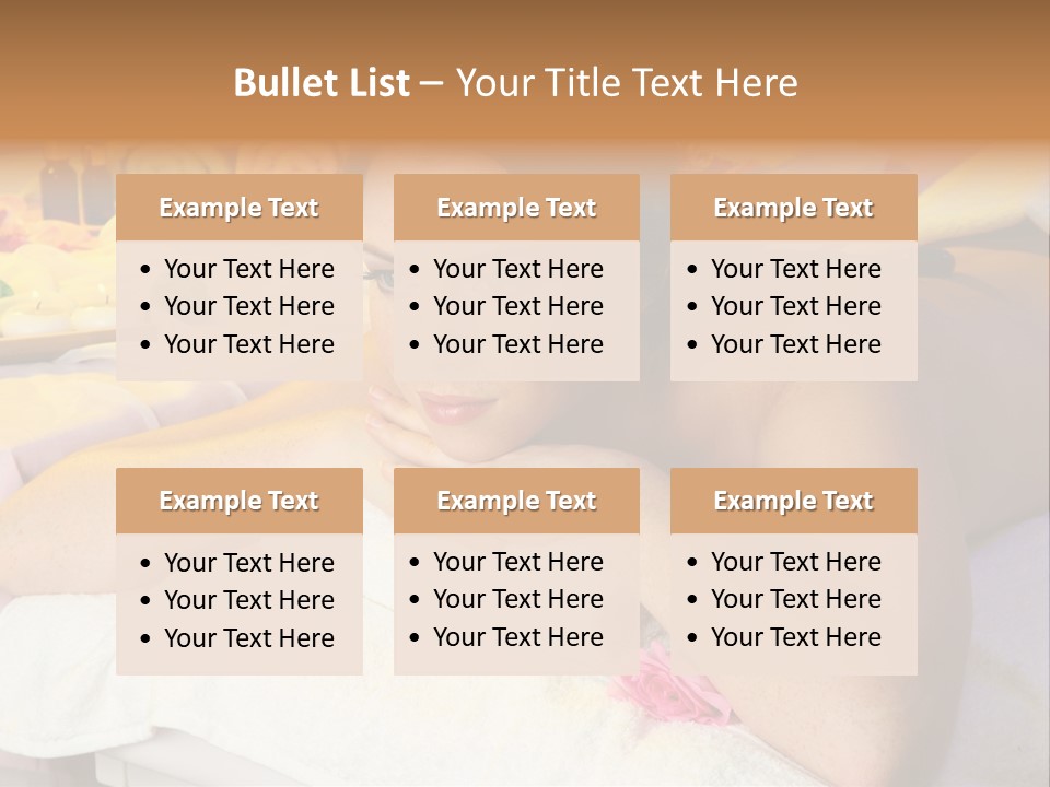 Enjoy Person Beauty PowerPoint Template