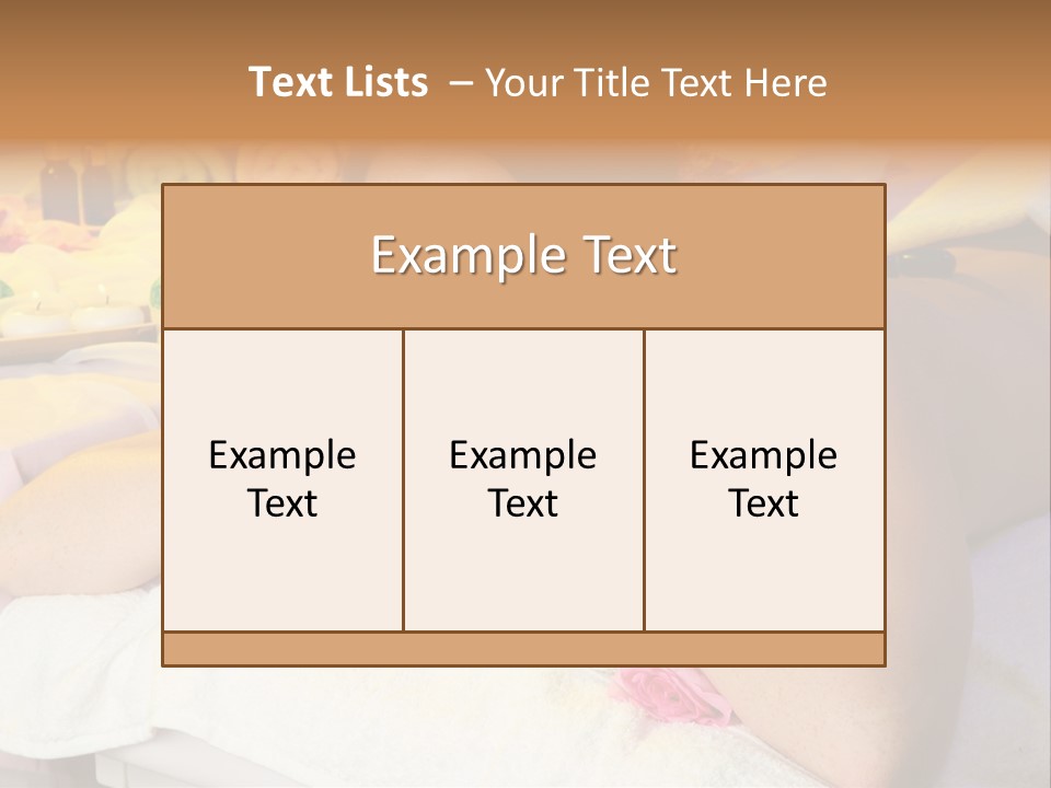 Enjoy Person Beauty PowerPoint Template