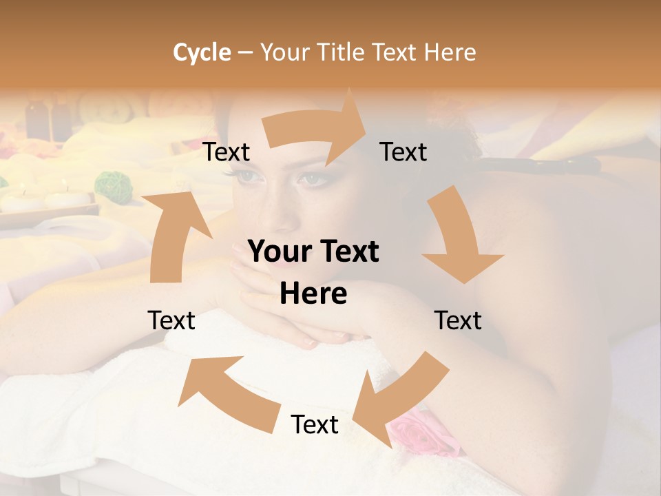Enjoy Person Beauty PowerPoint Template