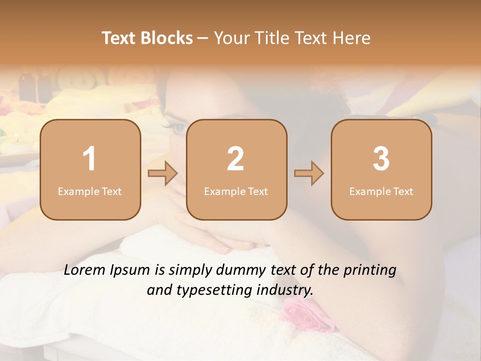 Enjoy Person Beauty PowerPoint Template