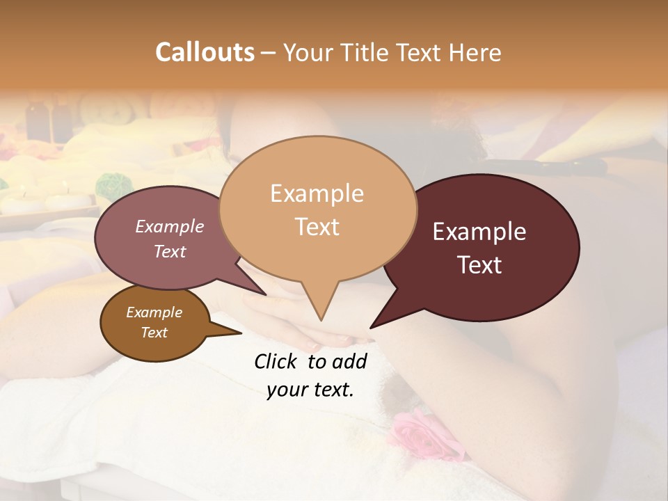 Enjoy Person Beauty PowerPoint Template