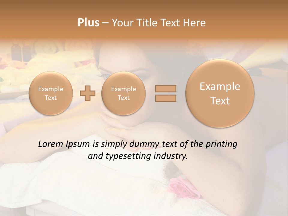 Enjoy Person Beauty PowerPoint Template