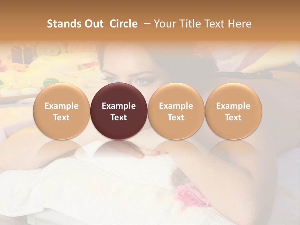 Enjoy Person Beauty PowerPoint Template