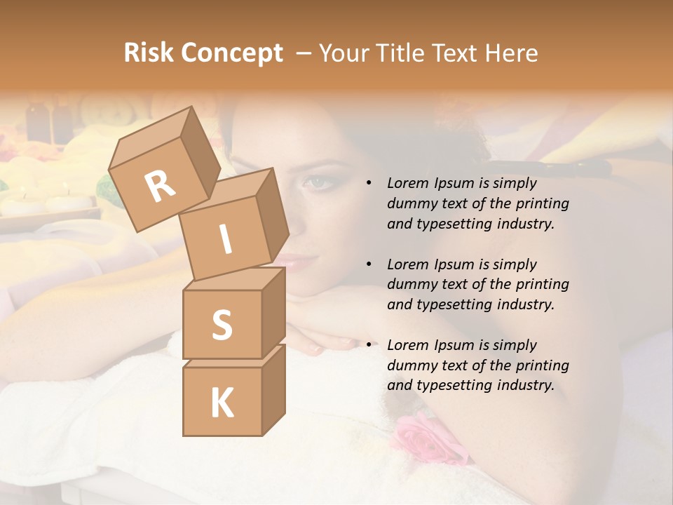 Enjoy Person Beauty PowerPoint Template