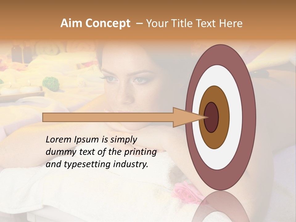 Enjoy Person Beauty PowerPoint Template