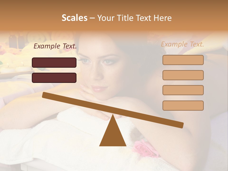 Enjoy Person Beauty PowerPoint Template