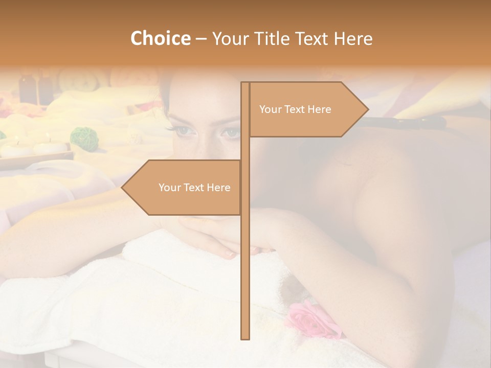 Enjoy Person Beauty PowerPoint Template