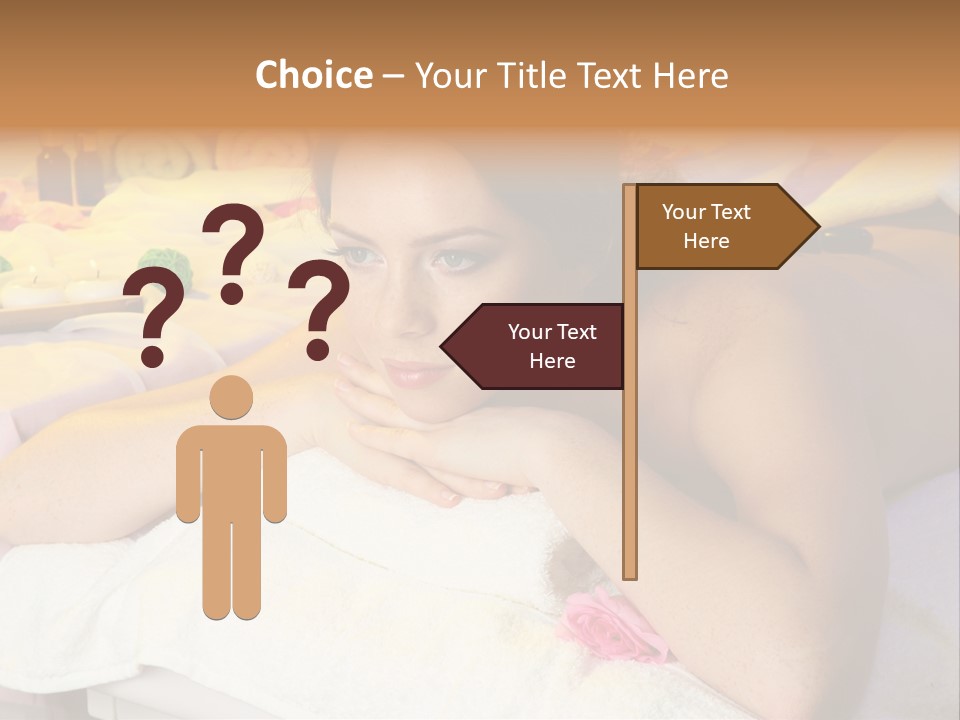 Enjoy Person Beauty PowerPoint Template