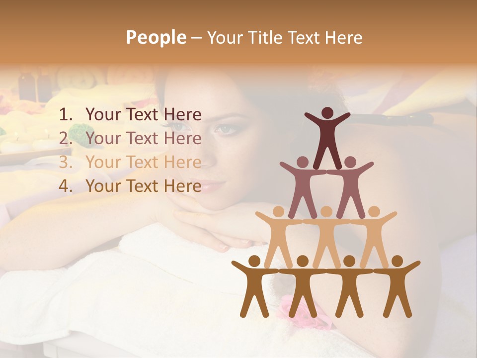 Enjoy Person Beauty PowerPoint Template
