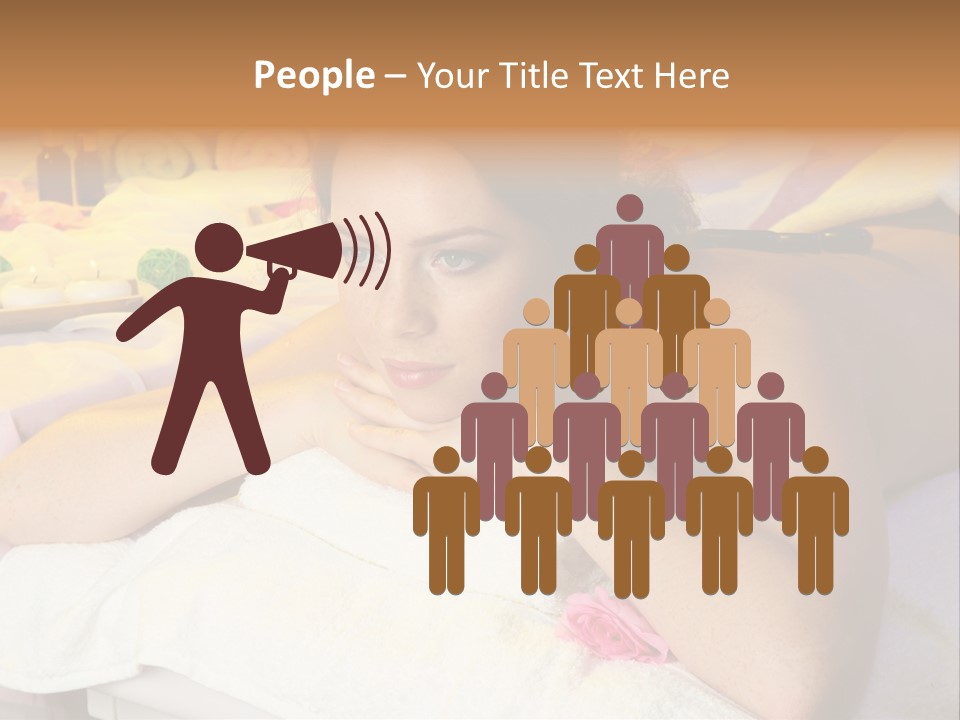Enjoy Person Beauty PowerPoint Template