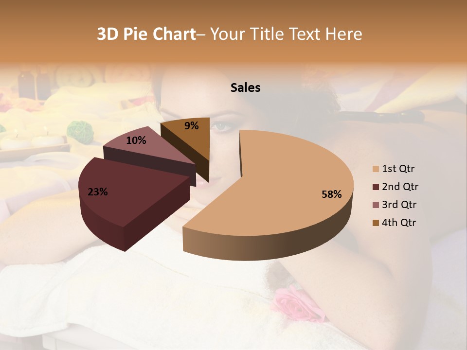 Enjoy Person Beauty PowerPoint Template