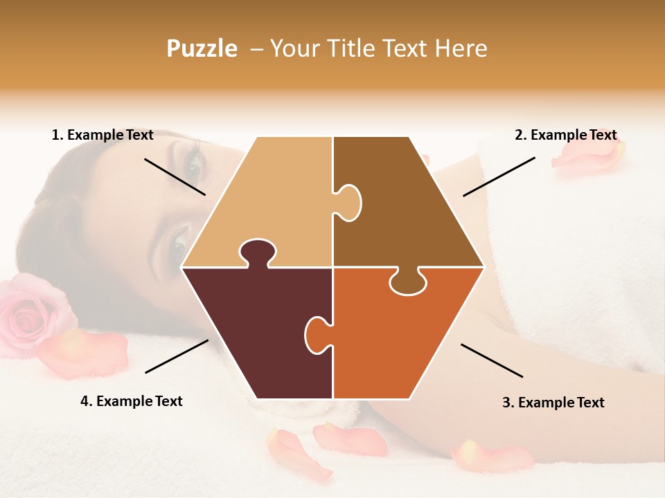 Enjoy Skin Lying PowerPoint Template