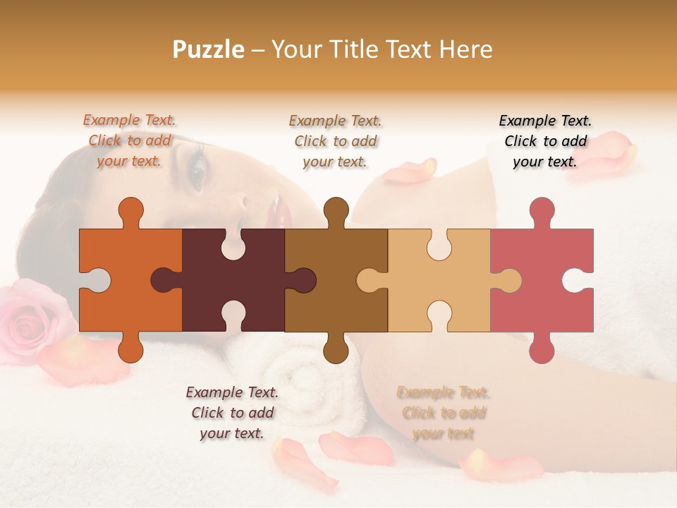 Enjoy Skin Lying PowerPoint Template