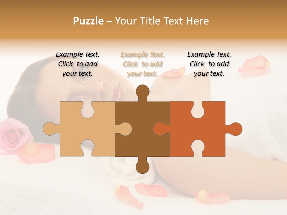 Enjoy Skin Lying PowerPoint Template