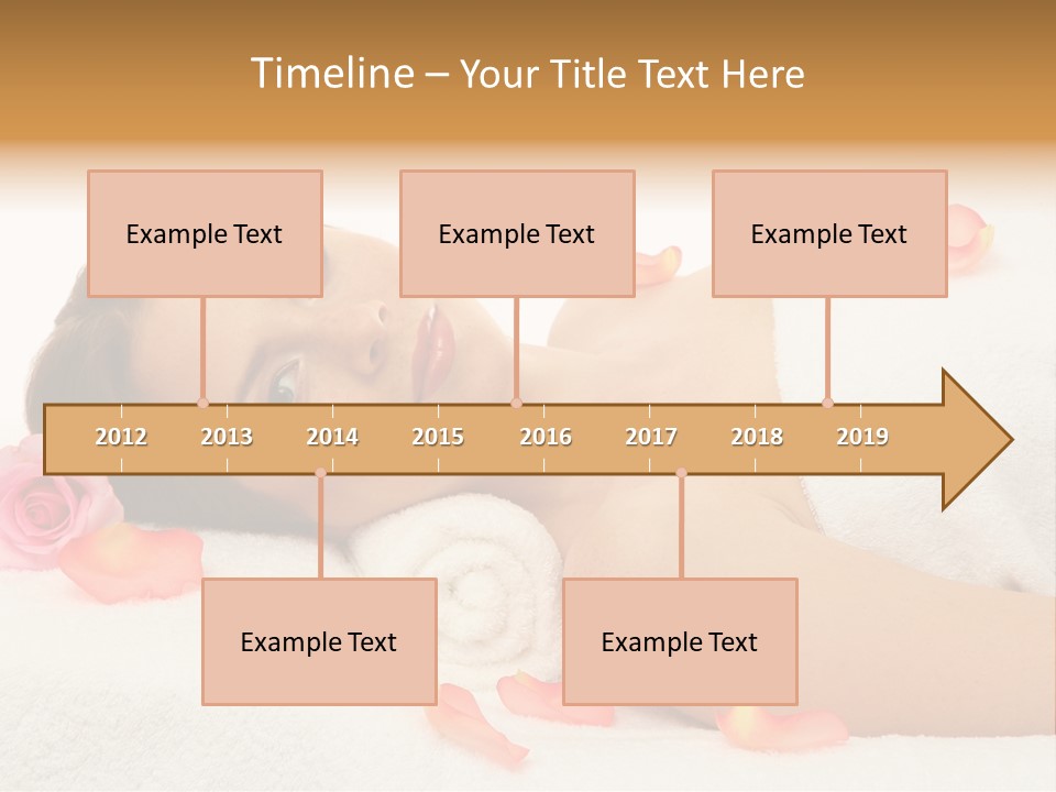 Enjoy Skin Lying PowerPoint Template