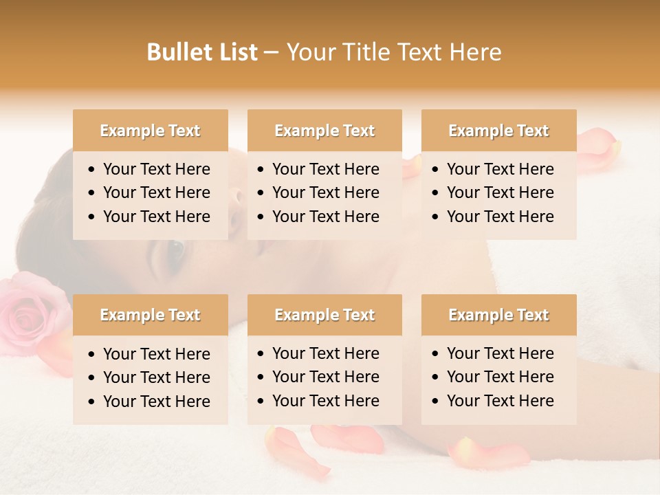 Enjoy Skin Lying PowerPoint Template