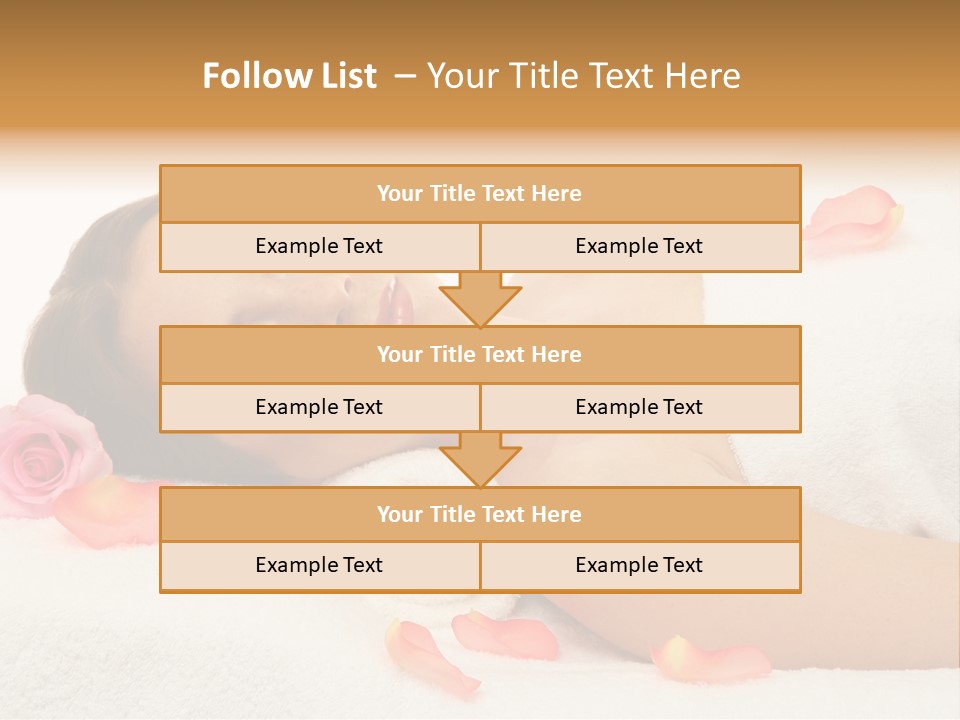 Enjoy Skin Lying PowerPoint Template