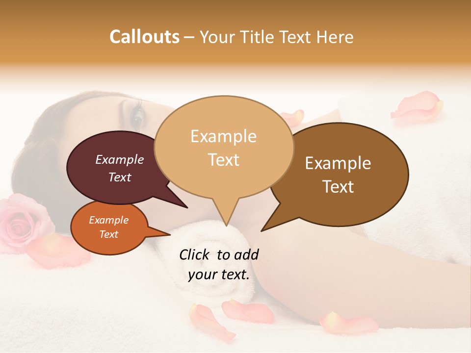 Enjoy Skin Lying PowerPoint Template