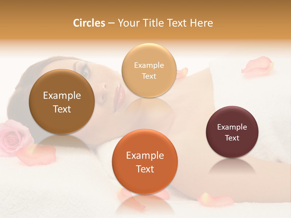 Enjoy Skin Lying PowerPoint Template