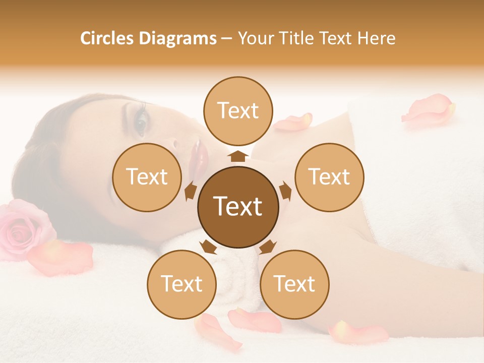 Enjoy Skin Lying PowerPoint Template