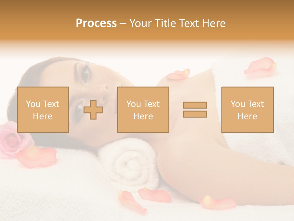 Enjoy Skin Lying PowerPoint Template