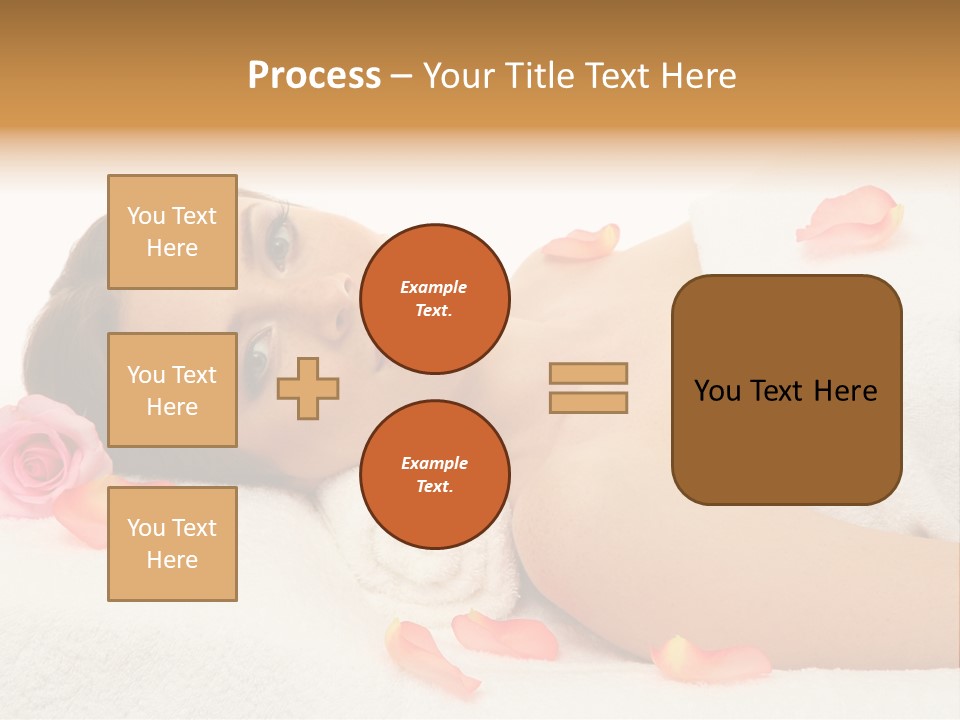 Enjoy Skin Lying PowerPoint Template