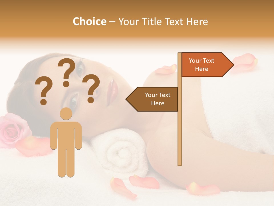 Enjoy Skin Lying PowerPoint Template