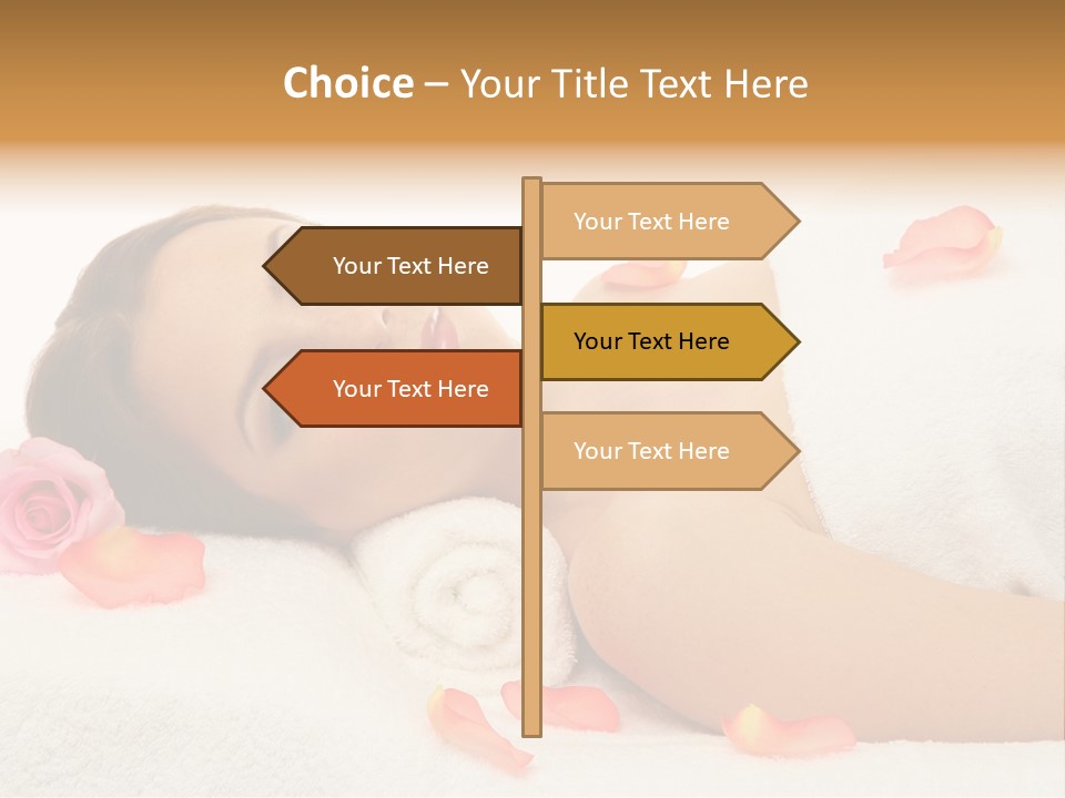 Enjoy Skin Lying PowerPoint Template