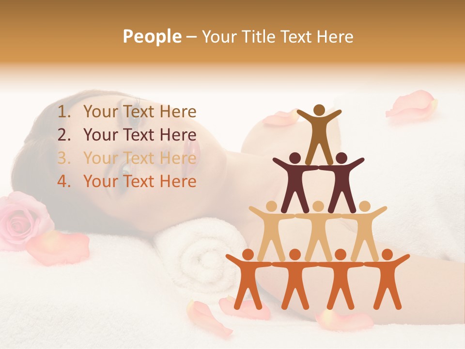 Enjoy Skin Lying PowerPoint Template