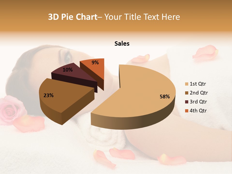 Enjoy Skin Lying PowerPoint Template