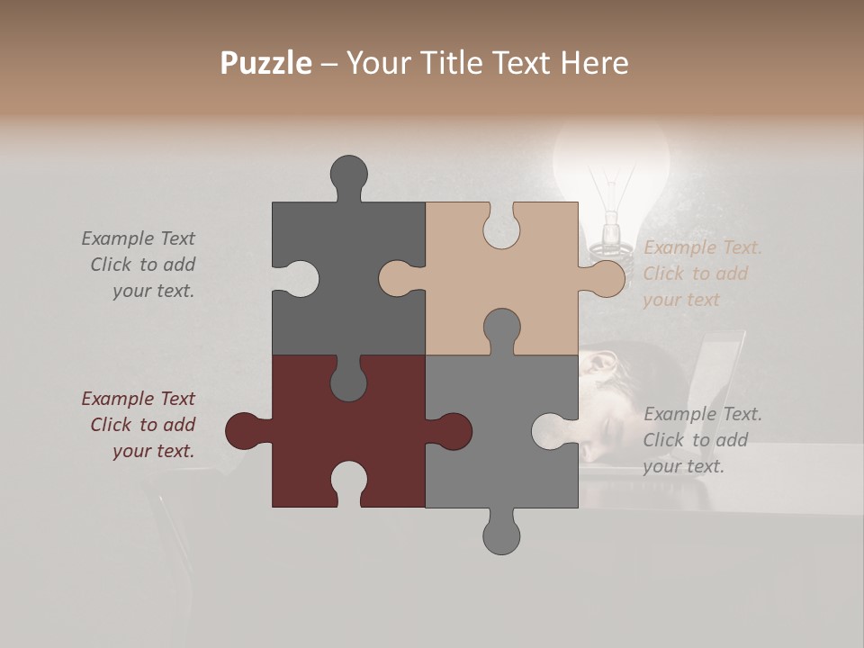 Object Sleep Creativity PowerPoint Template