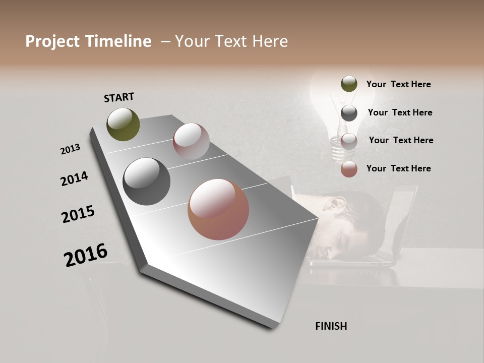 Object Sleep Creativity PowerPoint Template