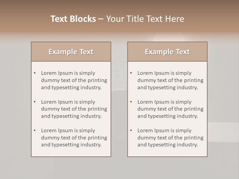 Object Sleep Creativity PowerPoint Template