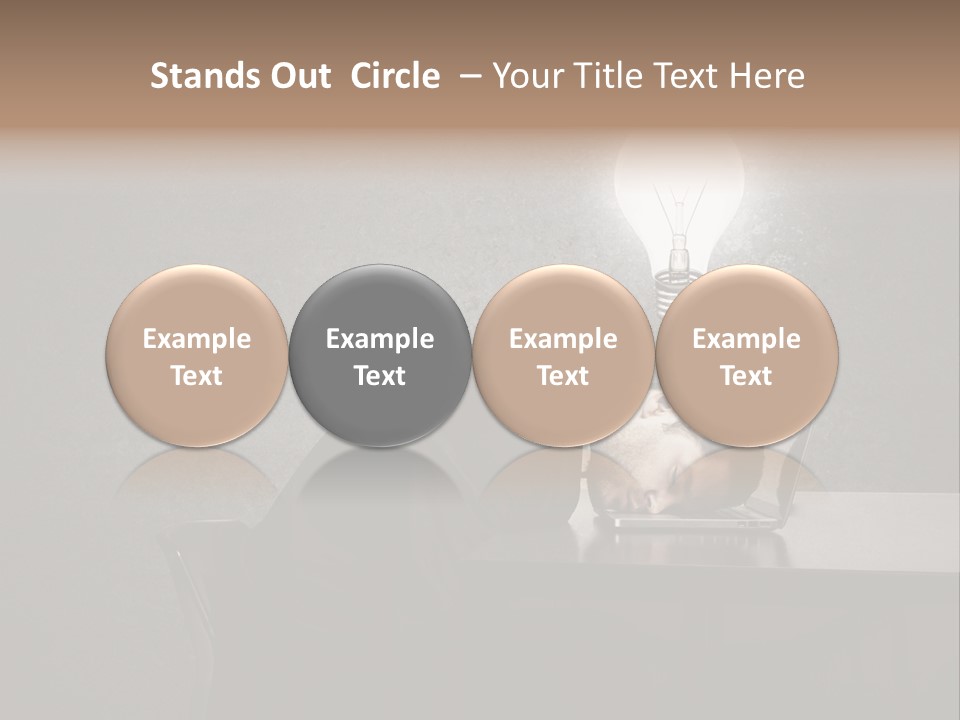 Object Sleep Creativity PowerPoint Template