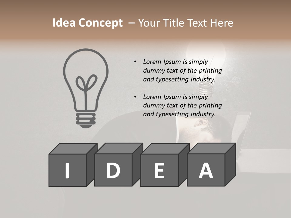 Object Sleep Creativity PowerPoint Template